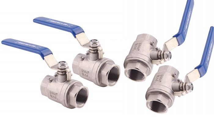 Van bi inox 304 nối ren