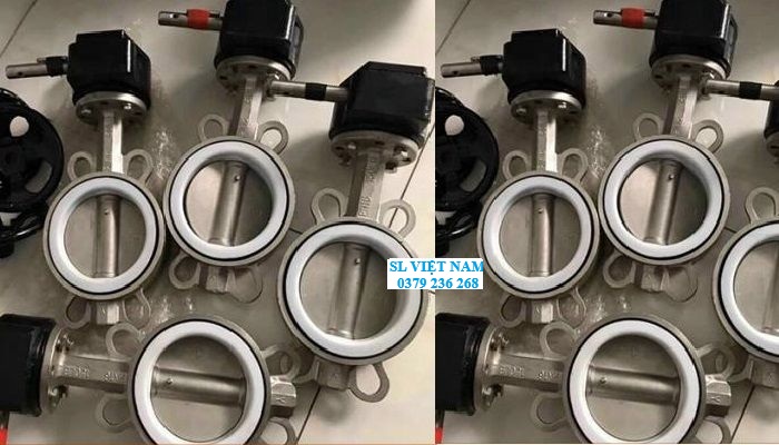 Van bướm tay quay inox