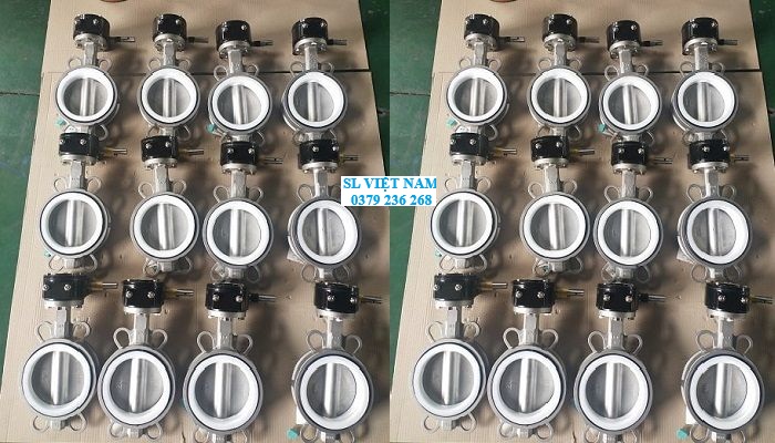 Van bướm tay quay inox