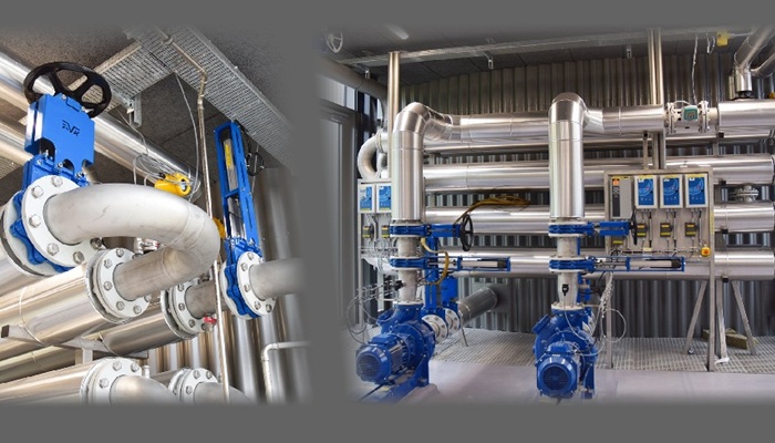 ứng dụng van cửa dao inox