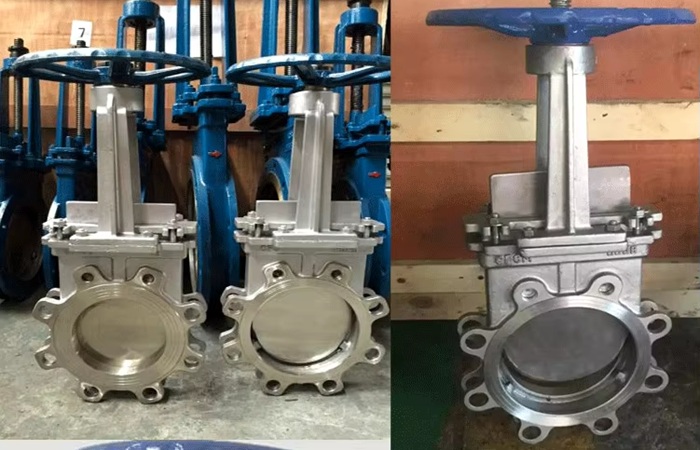 Van cửa dao inox 304