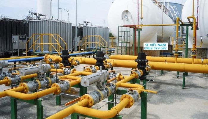 ứng dụng van bi mặt bích trung quốc