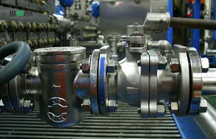 ứng dụng van bi thép WCB