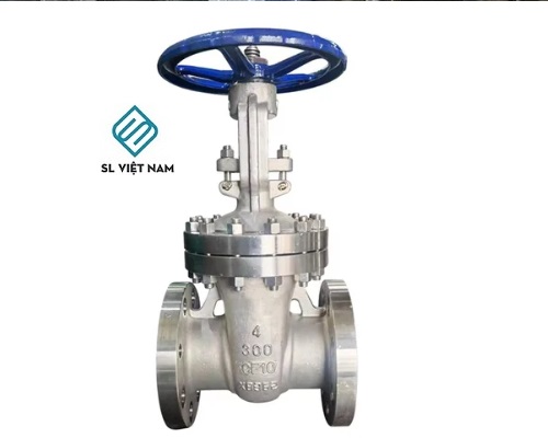 Van cổng inox DN400